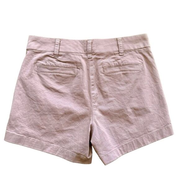 J. Crew Pale Lilac Purple Lavender Haze 4" Inch Chino Shorts. Pockets. 2. - Picture 3 of 9